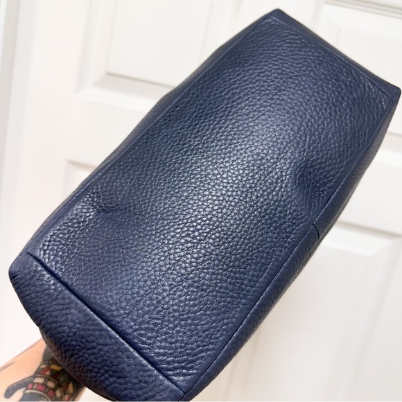 Coach Denim Patchwork Vintage Shoulder Bag NWOT with Matching Wristlet NWT - Picture 6 of 13